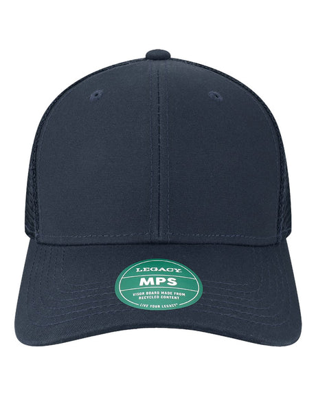 LEGACY Mid-Pro Snapback Trucker Cap. MPS - Navy