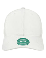 LEGACY Mid-Pro Snapback Trucker Cap. MPS - White