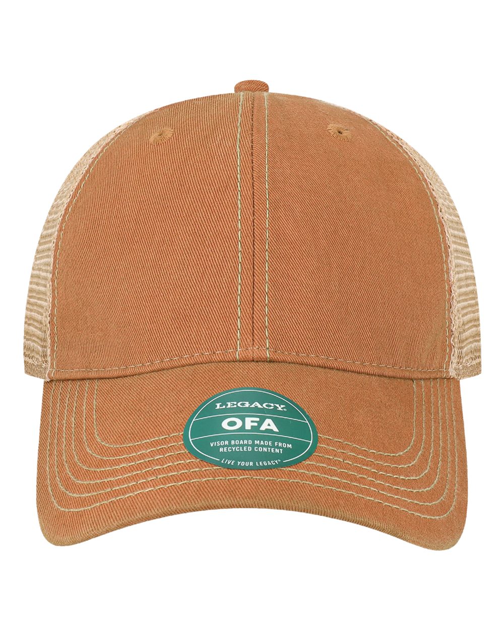 LEGACY Old Favorite Trucker Cap. OFA - Texas Orange