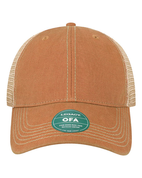 LEGACY Old Favorite Trucker Cap. OFA - Texas Orange