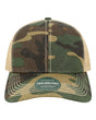LEGACY Old Favorite Mid Pro Trucker Cap. OFMPS - Army Camo/ Khaki