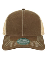 LEGACY Old Favorite Mid Pro Trucker Cap. OFMPS - Brown/ Khaki