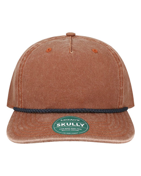LEGACY Skully Rope Cap. SKULLY - Rust-Black