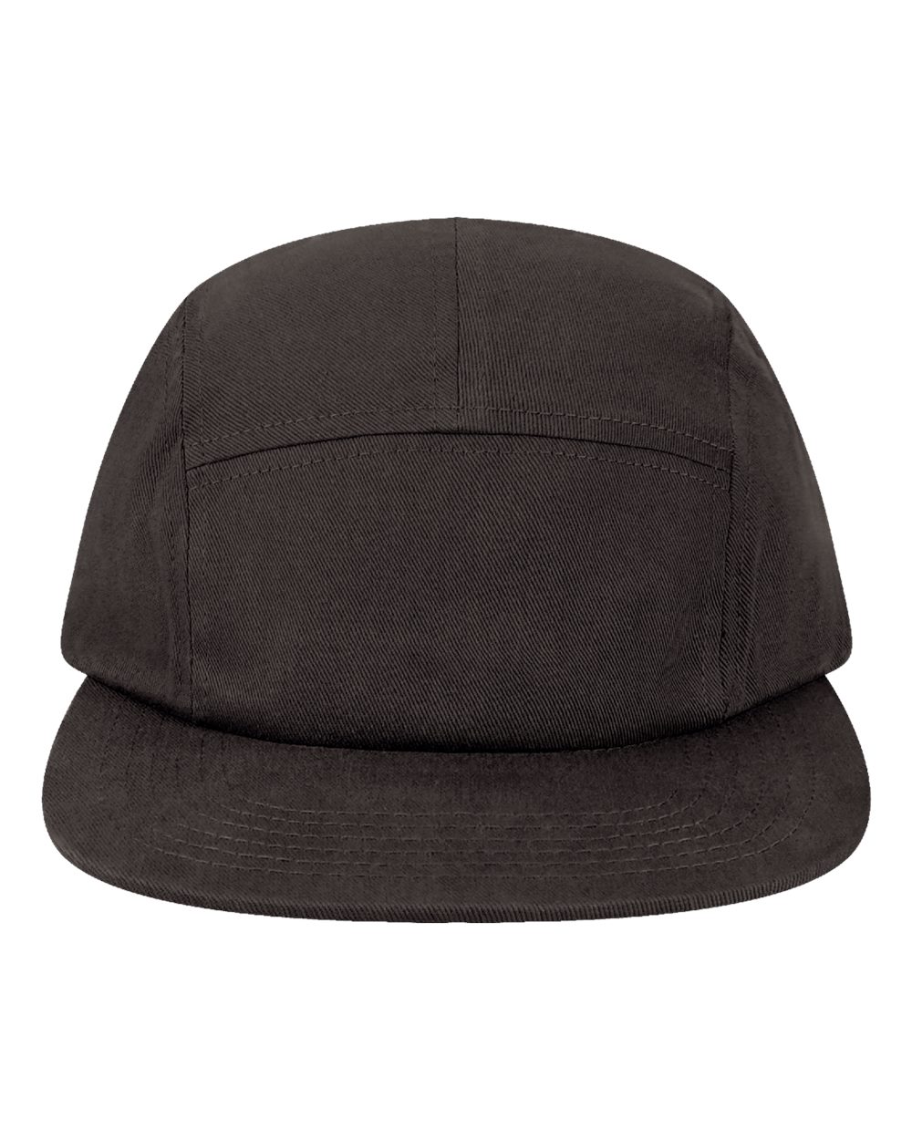 LOCALE Five-Panel Camper Hat. CAMPER - Black