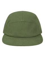 LOCALE Five-Panel Camper Hat. CAMPER - Forest Green