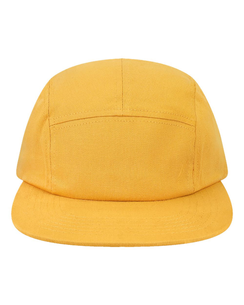 LOCALE Five-Panel Camper Hat. CAMPER - Mustard Yellow