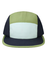 LOCALE Switchback Packable Camper Hat. SWTBK - Navy/ Mint