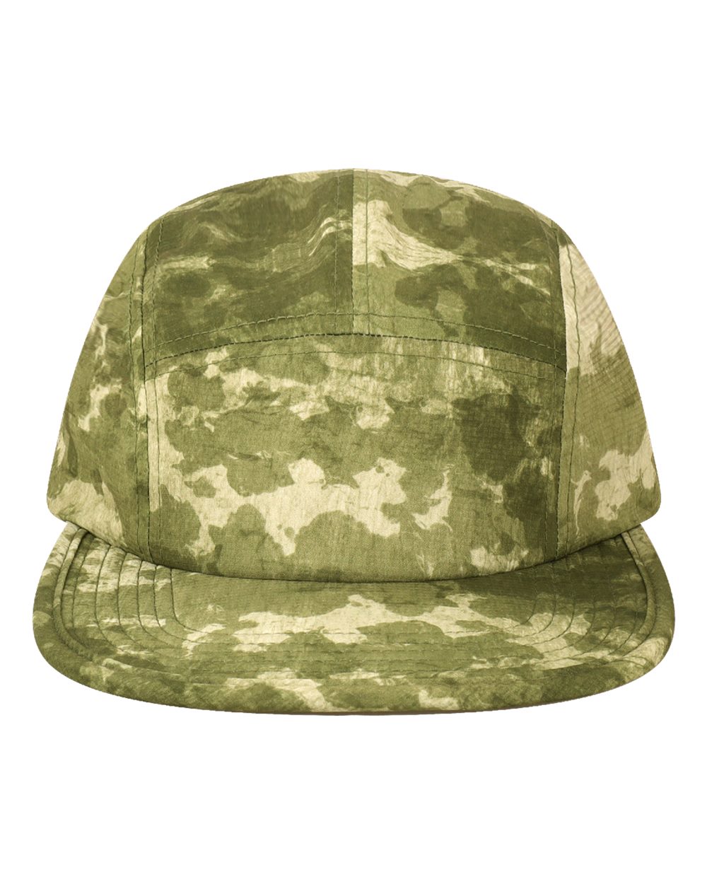 LOCALE Switchback Packable Camper Hat. SWTBK - Olive Green Paint Camo