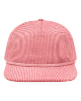 LOCALE Five-Panel Rope Cap. WILSON - Bubblegum Corduroy