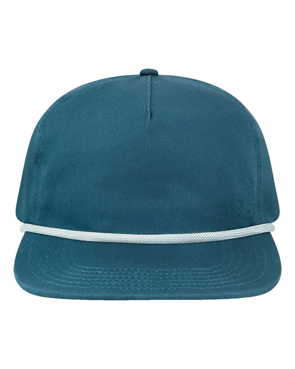 LOCALE Five-Panel Rope Cap. WILSON - Jade/ Sky