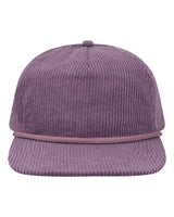 LOCALE Five-Panel Rope Cap. WILSON - Mauve Corduroy