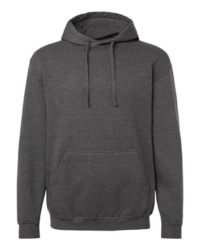 M&O Unisex ACE Fleece Hooded Sweatshirt. 7800 - Dark Heather