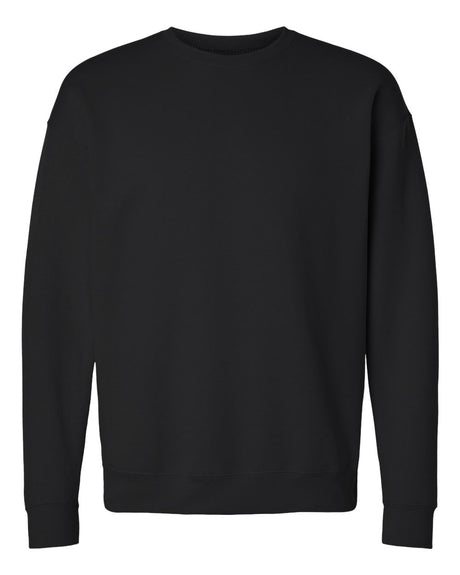 M&O Unisex ACE Fleece Crewneck Sweatshirt. 7810 - Black