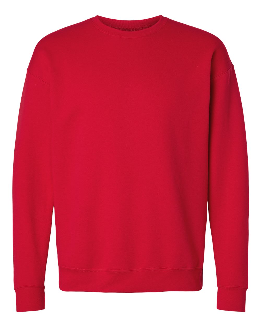 M&O Unisex ACE Fleece Crewneck Sweatshirt. 7810 - Deep Red