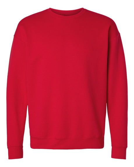 M&O Unisex ACE Fleece Crewneck Sweatshirt. 7810 - Deep Red