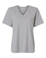 American Apparel Women's Midweight V-Neck Tee. 58V2 - Heather Grey