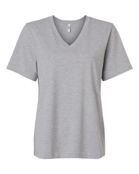 American Apparel Women's Midweight V-Neck Tee. 58V2 - Heather Grey