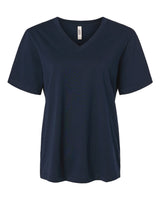 American Apparel Women's Midweight V-Neck Tee. 58V2 - True Navy