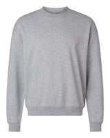 American Apparel Unisex French Terry Crewneck Sweatshirt. FT496 - Heather Grey