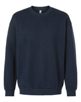 American Apparel Unisex French Terry Crewneck Sweatshirt. FT496 - True Navy