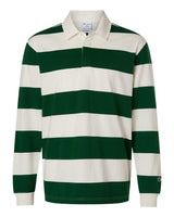 Champion Unisex Rugby Polo. CHR001 - Athletic Dark Green/ Cream
