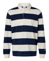 Champion Unisex Rugby Polo. CHR001 - Athletic Navy/ Cream