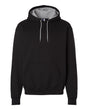 Champion Unisex Powerblend® Contrast Color Hooded Sweatshirt. S7CB0 - Black/ Light Steel