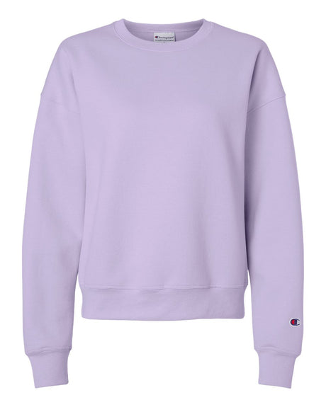 Champion Women's Powerblend® Crewneck Sweatshirt. SL650 - Urban Lilac