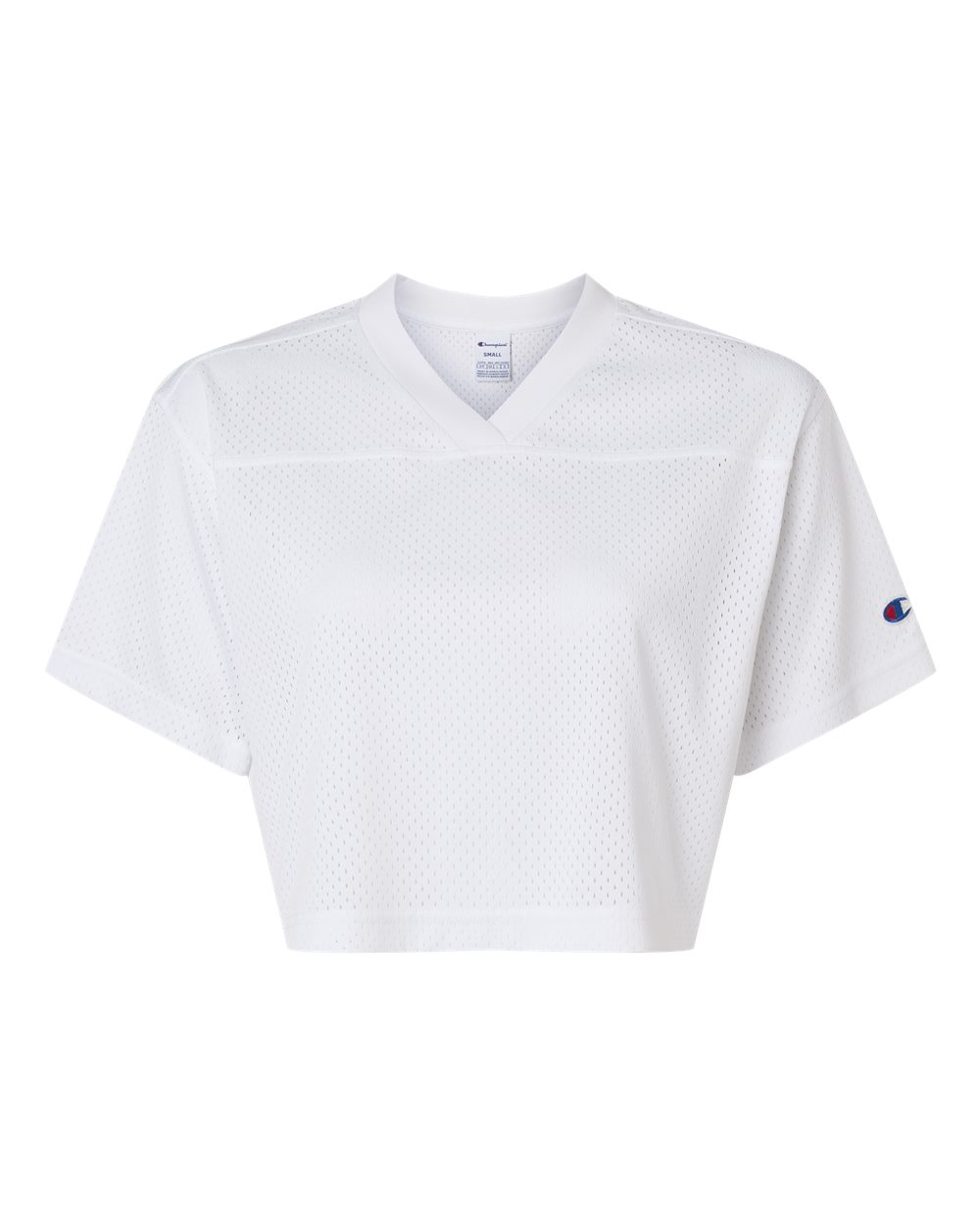 Champion Women's V-Neck Mid-Length Practice Mesh Jersey. SML260 - White
