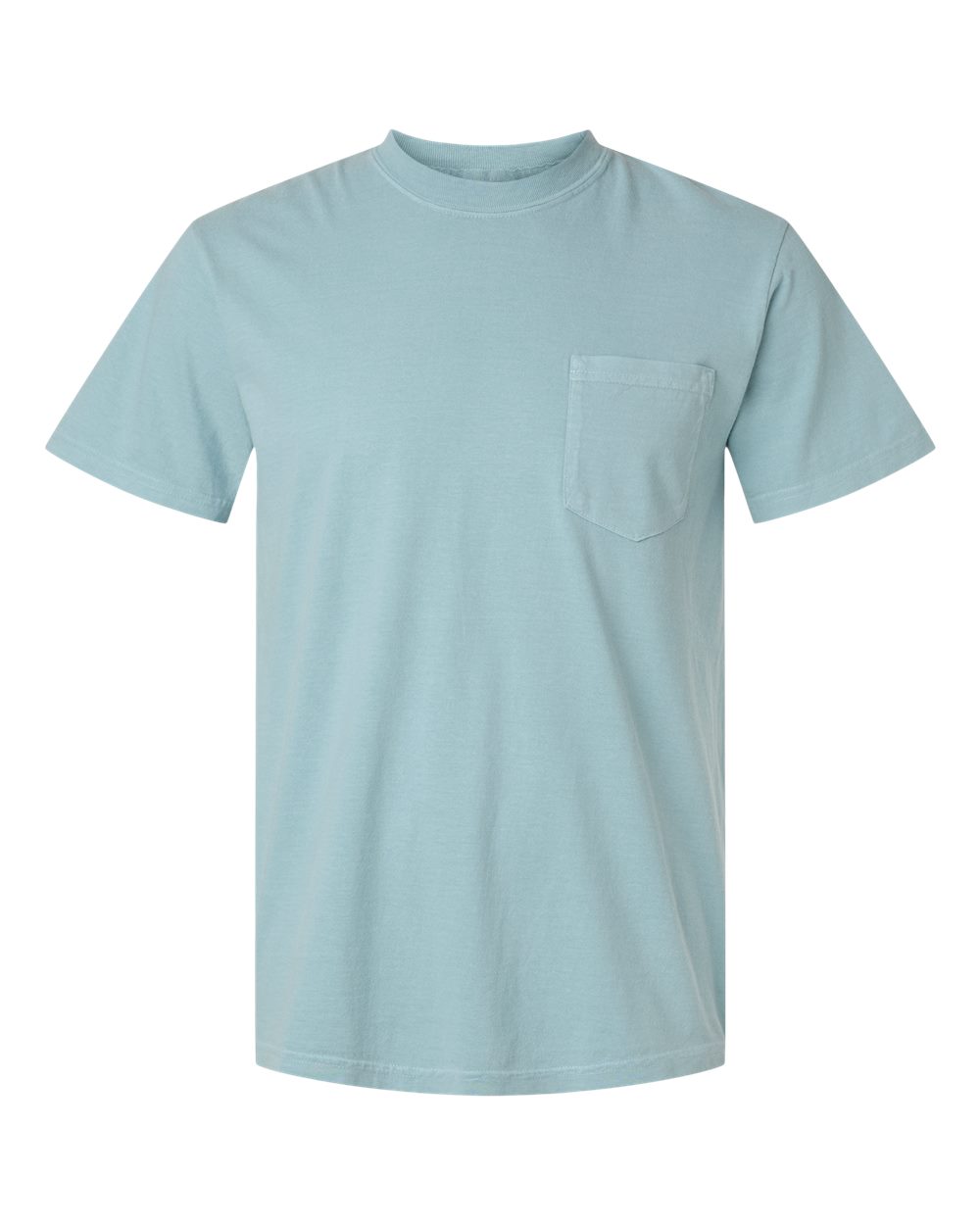 Comfort Colors Unisex Garment-Dyed Heavyweight Pocket T-Shirt. 6030 - Yankey Blue