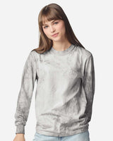 Comfort Colors Unisex Colorblast™ Long Sleeve T-Shirt. 6045 - Smoke