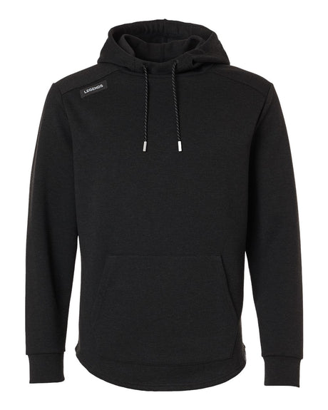 Legends Men's Hawthorne Tech Hooded Sweatshirt. SWM00J007 - Black Heather