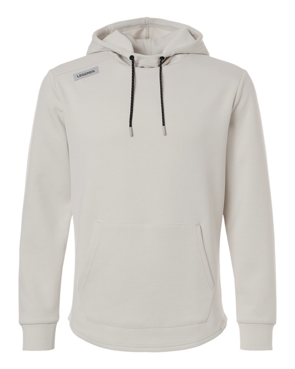 Legends Men's Hawthorne Tech Hooded Sweatshirt. SWM00J007 - Stone Heather
