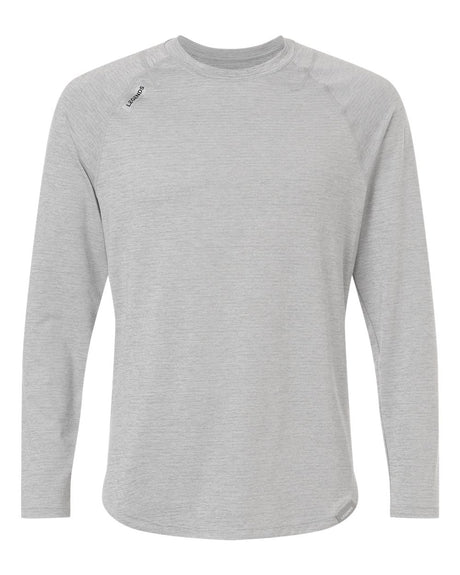 Legends Men's Enzo Long Sleeve T-Shirt. LSM00T018 - Heather Grey