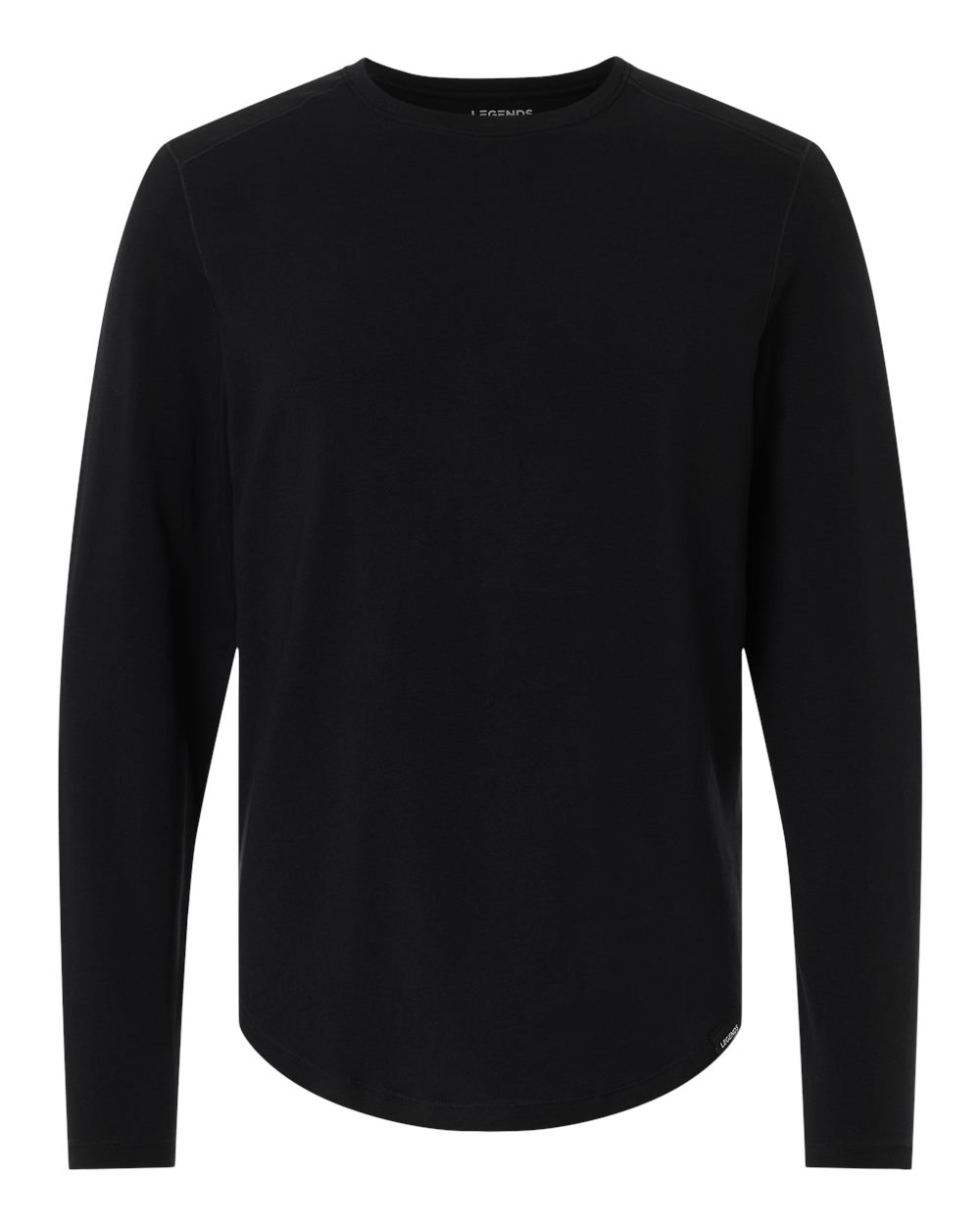 Legends Men's Aviation Long Sleeve T-Shirt. LSM00T020 - Black