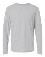 Legends Men's Aviation Long Sleeve T-Shirt. LSM00T020 - Heather Grey