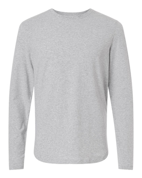 Legends Men's Aviation Long Sleeve T-Shirt. LSM00T020 - Heather Grey