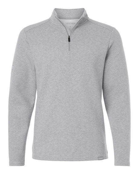 Legends Men's Scuba Quarter-Zip Pullover. SWM000006 - Heather Grey