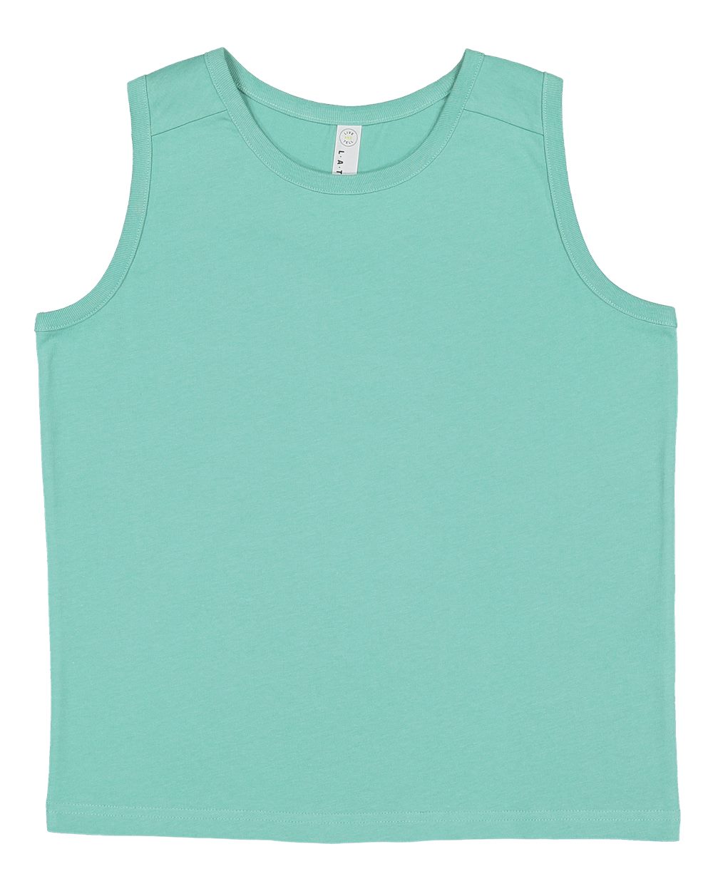 LAT Youth Fine Jersey Tank. 6123 - Saltwater