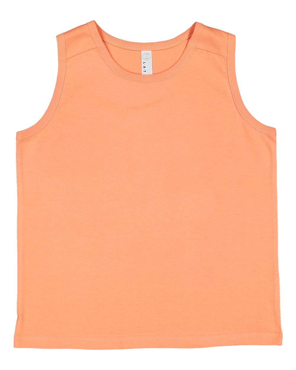 LAT Youth Fine Jersey Tank. 6123 - Sunset