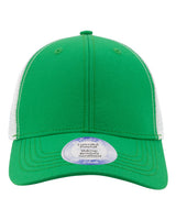 Infinity Her Women's Modern Trucker Cap. CHARLIE - Kelly Green/ White