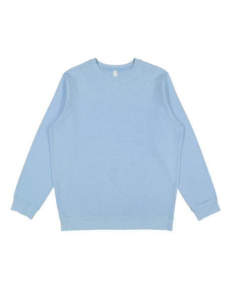 LAT Unisex Elevated Fleece Crewneck Sweatshirt. 6925 - Light Blue