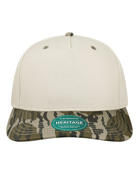 LEGACY Heritage Twill Cap. HTA - Stone/ BottomLand