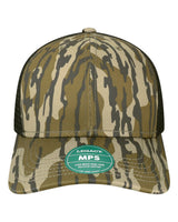 LEGACY Mid-Pro Snapback Trucker Cap. MPS - Bottomland/ Black