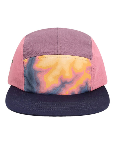 LOCALE Five-Panel Camper Hat. CAMPER - Lava Topo