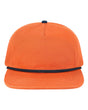 LOCALE Five-Panel Rope Cap. WILSON - Apricot/ Navy
