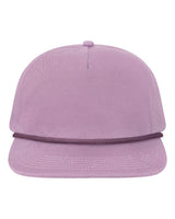 LOCALE Five-Panel Rope Cap. WILSON - Lavendar/ Purple