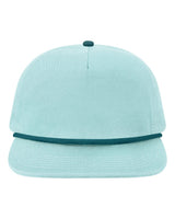 LOCALE Five-Panel Rope Cap. WILSON - Seaglass/ Marine