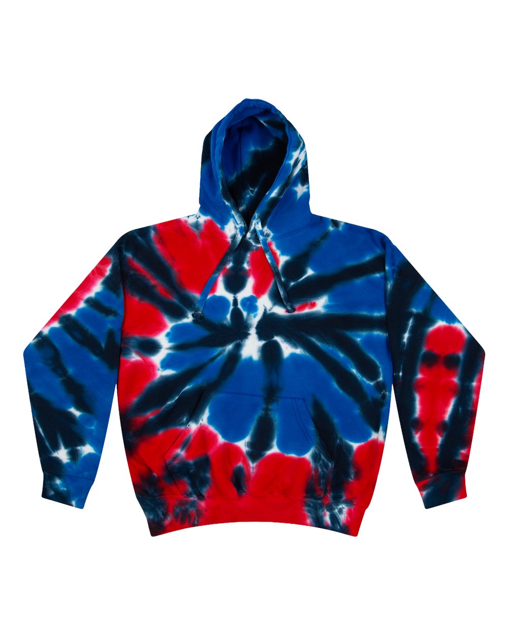 Colortone Unisex Tie-Dyed Hooded Sweatshirt. 8777 - Independence