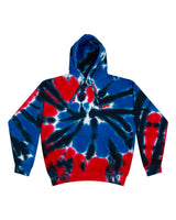 Colortone Unisex Tie-Dyed Hooded Sweatshirt. 8777 - Independence